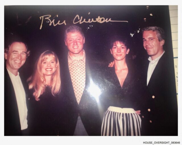 Bill Clinton Jeffrey Epstein