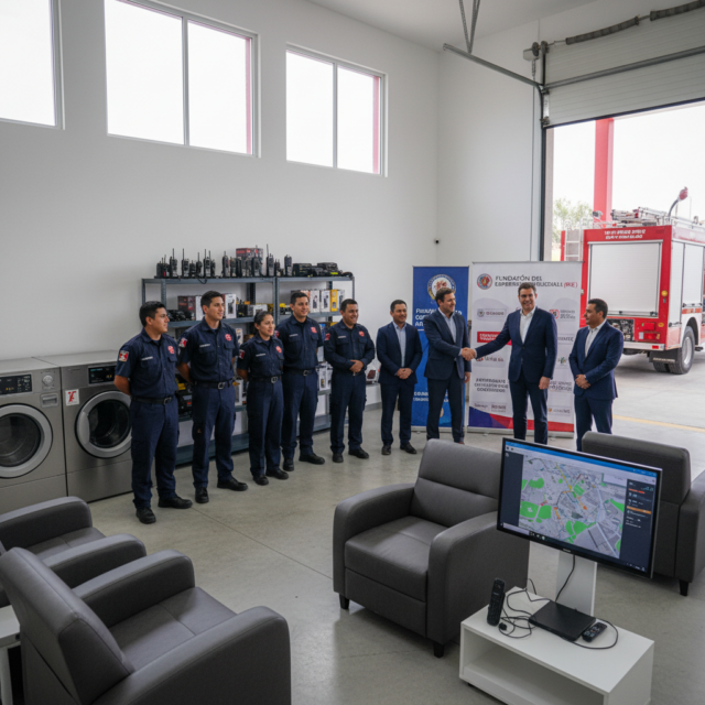 Equipamiento Bomberos Arteaga