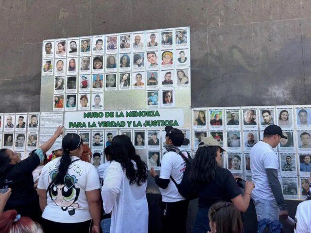 Muro Memoria Desaparecidos CDMX