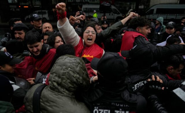 Represión Turquía 1 Mayo