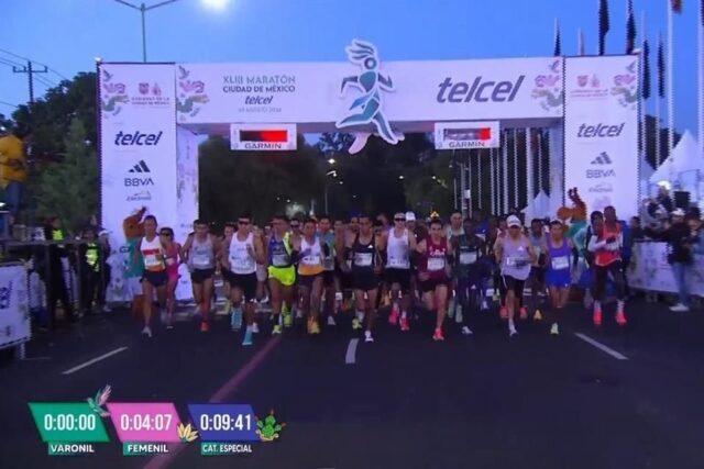 Maratón CDMX inicio