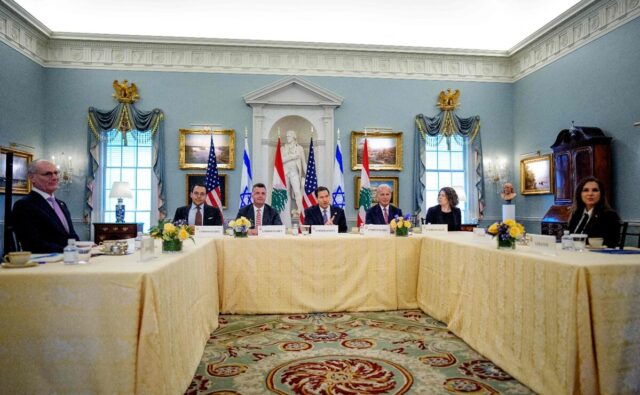 negociaciones Líbano Israel